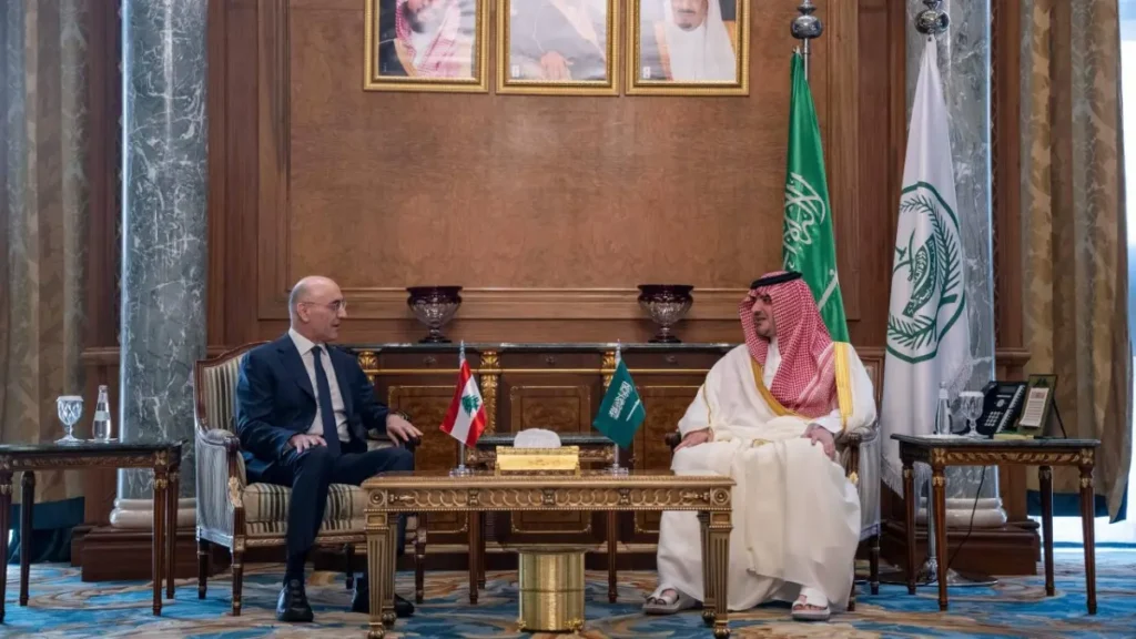 الحجار التقى نظيره السعودي في مكة المكرمة