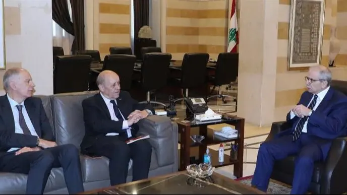 سلام بحث ولودريان في نتائج مفاوضات واشنطن ومساعي وقف إطلاق النار