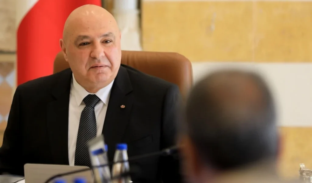 عون: مفاوضات روما شهدت تقدماً في ملفَي الحدود والأسرى