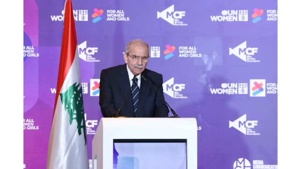 سلام في افتتاح مؤتمر “نساء على خطوط المواجهة” : طموحنا أن تكون المرأة شريكة في اتخاذ القرارات وصناعة المستقبل